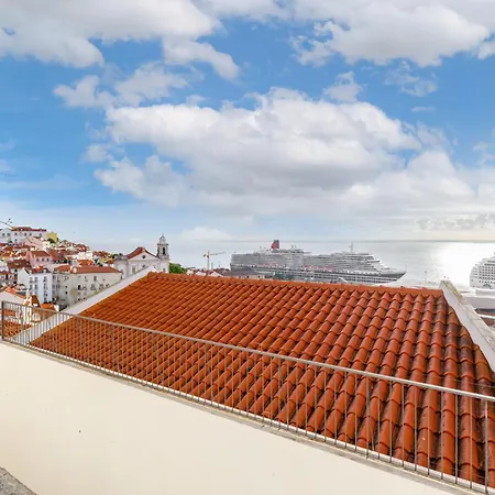 Sublime Apt Medieval Alfama Lisbona Esterno foto
